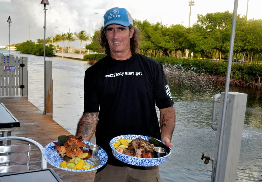 “Cooking with my grandmother was my alibi,” said Paul Menta. Curly-haired, charismatic, with an easy smile and sporting his beloved Liberty Bell tattoo, Paul is one third of the dynamic trio behind Key West’s runaway concept Three Hands Fish.