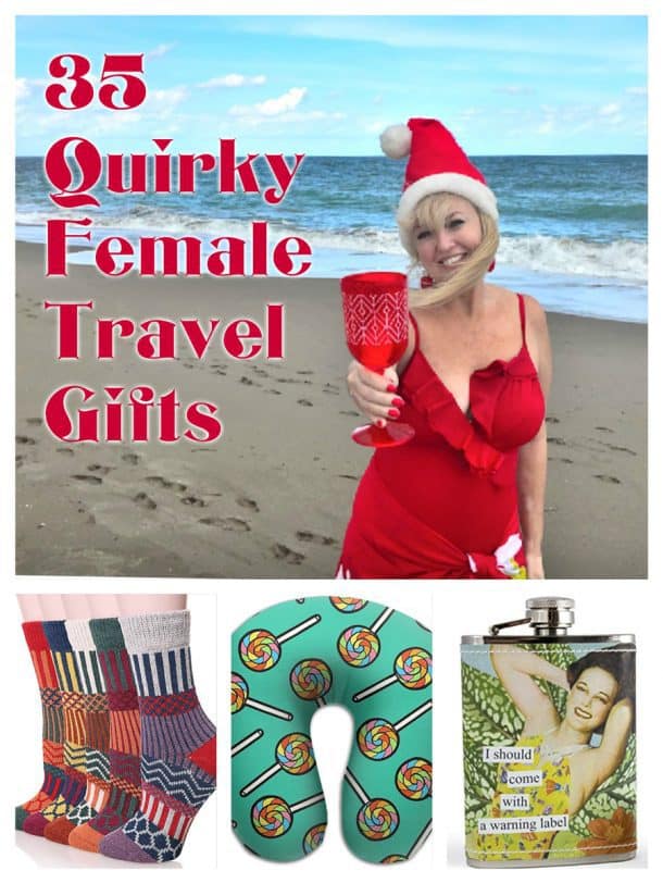 quirky female travel gifts