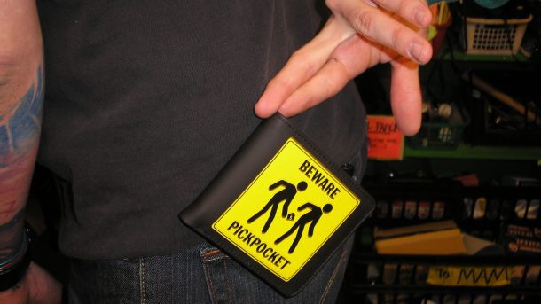photo credit: Archie McPhee Seattle Pickpocket Wallet via photopin (license)