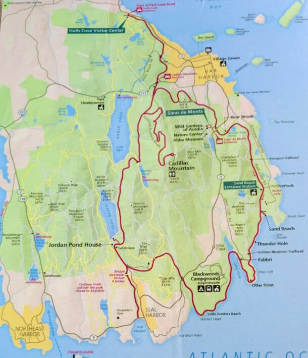 acadia map