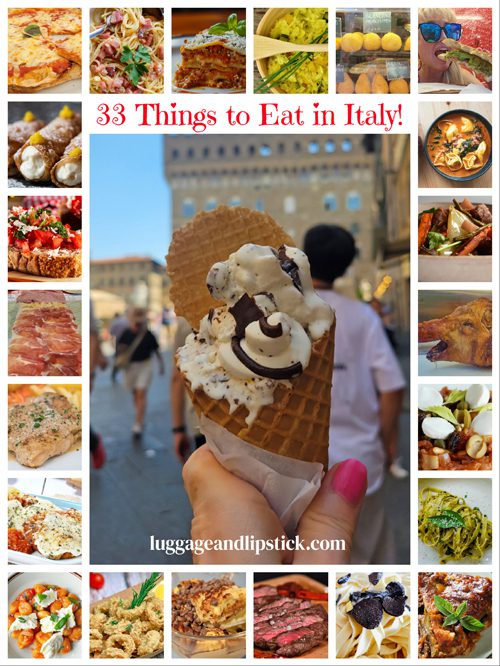 things to eat in italy