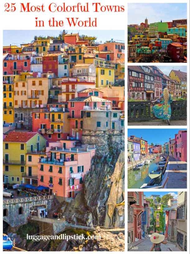most colorful towns in the world
