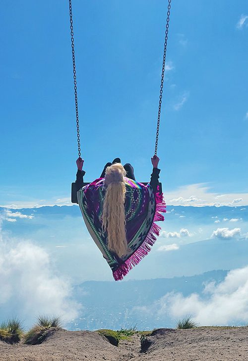 swing in the clouds