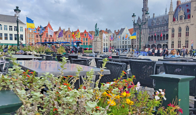 burg square bruges