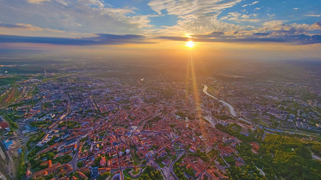 hot air balloon vilnius