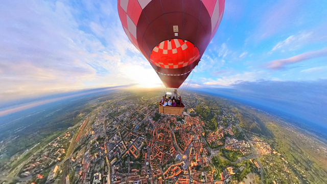 hot air balloon vilnius