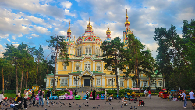 ascension cathedral almaty